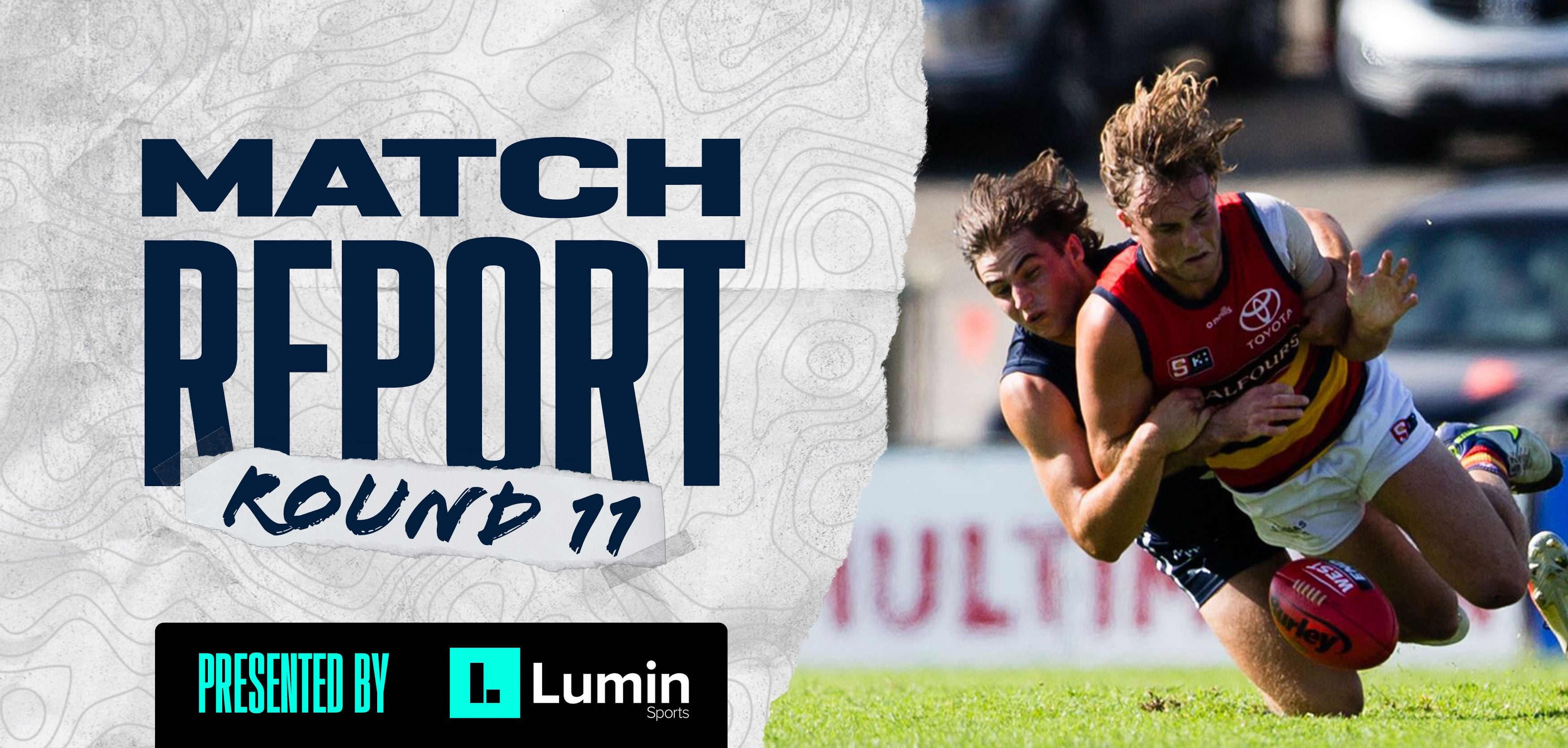 Lumin Sports Match Report: Round 5 vs Adelaide Lumin Sports Match Report: Round 5 vs Adelaide